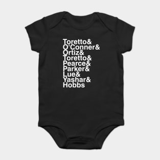 Fast and Furious Helvetica List Baby Bodysuit